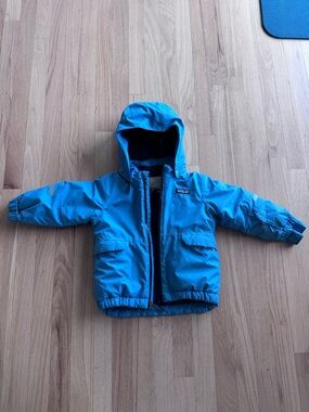 Patagonia Kids Blue Snow Pile Jacket